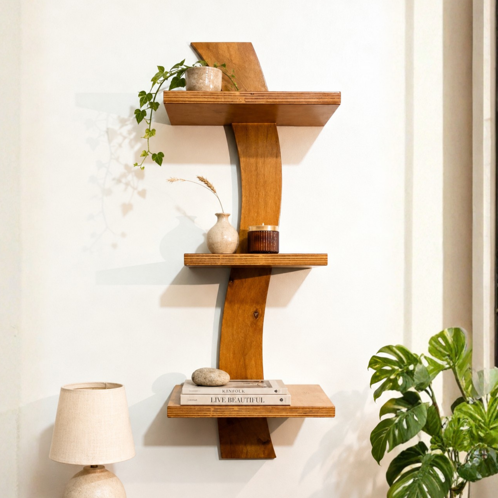 Velora Curve Shelf