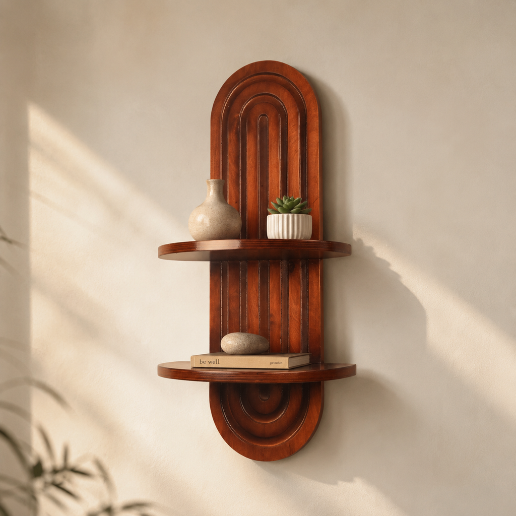 Aura - Arch Floating Shelf